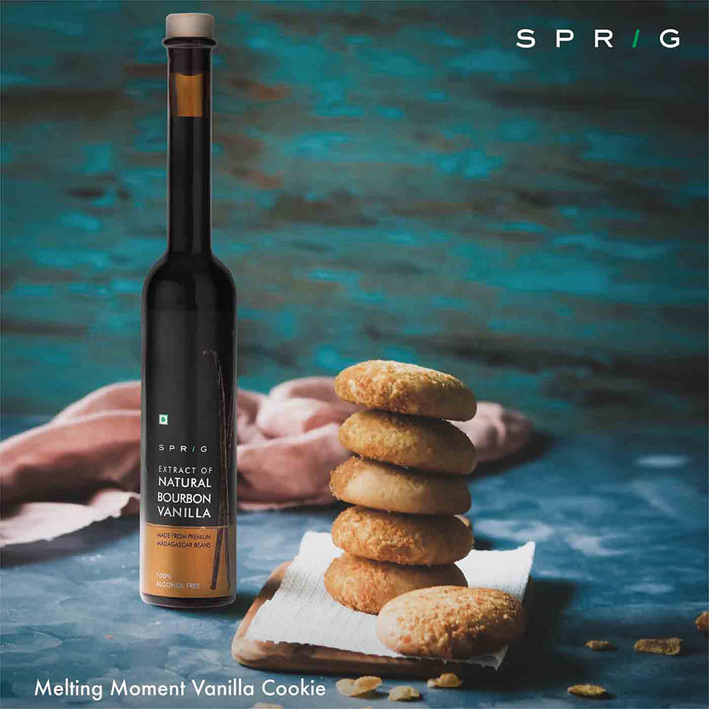 Melting Moment Vanilla Cookies &ndash; SPRIG