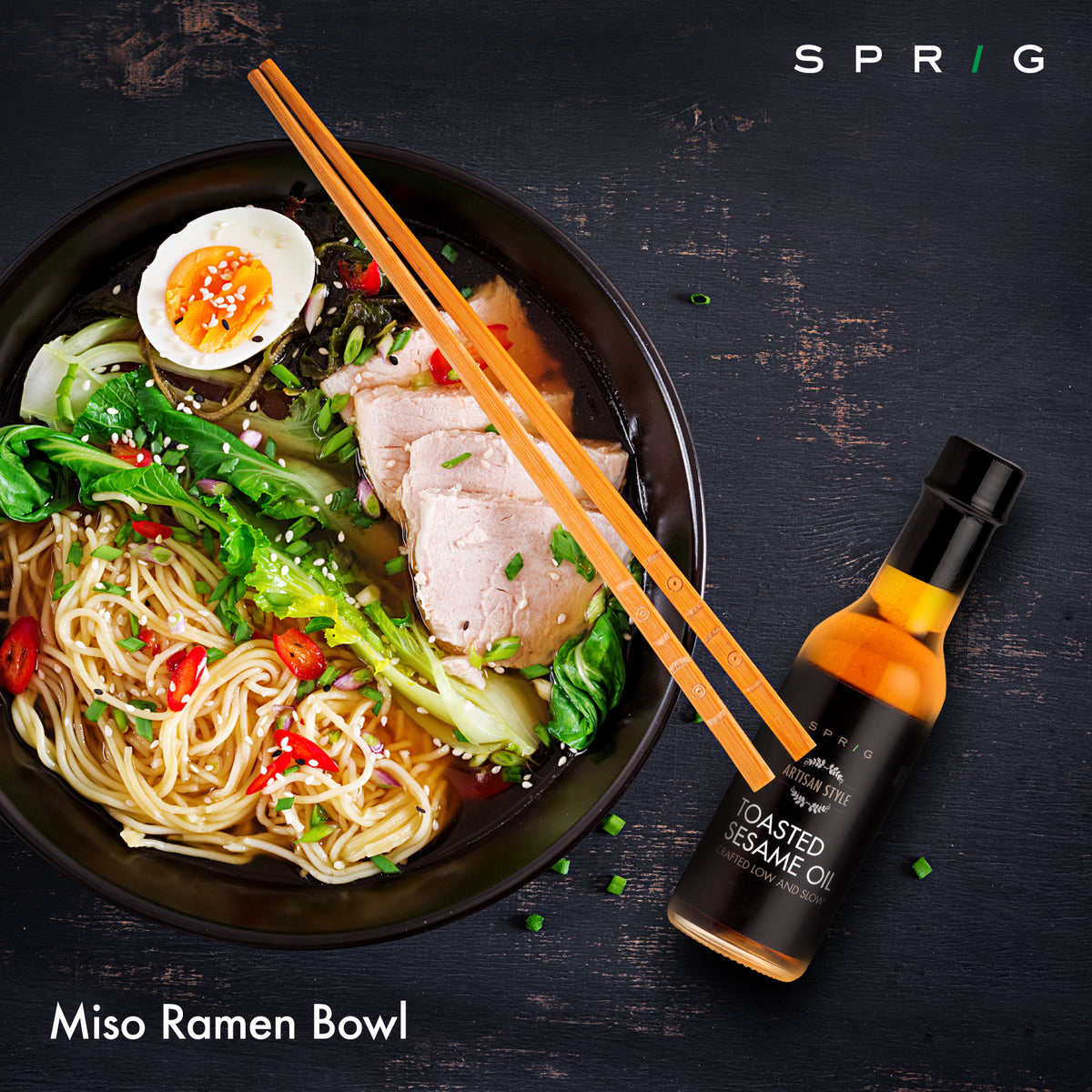 Miso Ramen Bowl – SPRIG