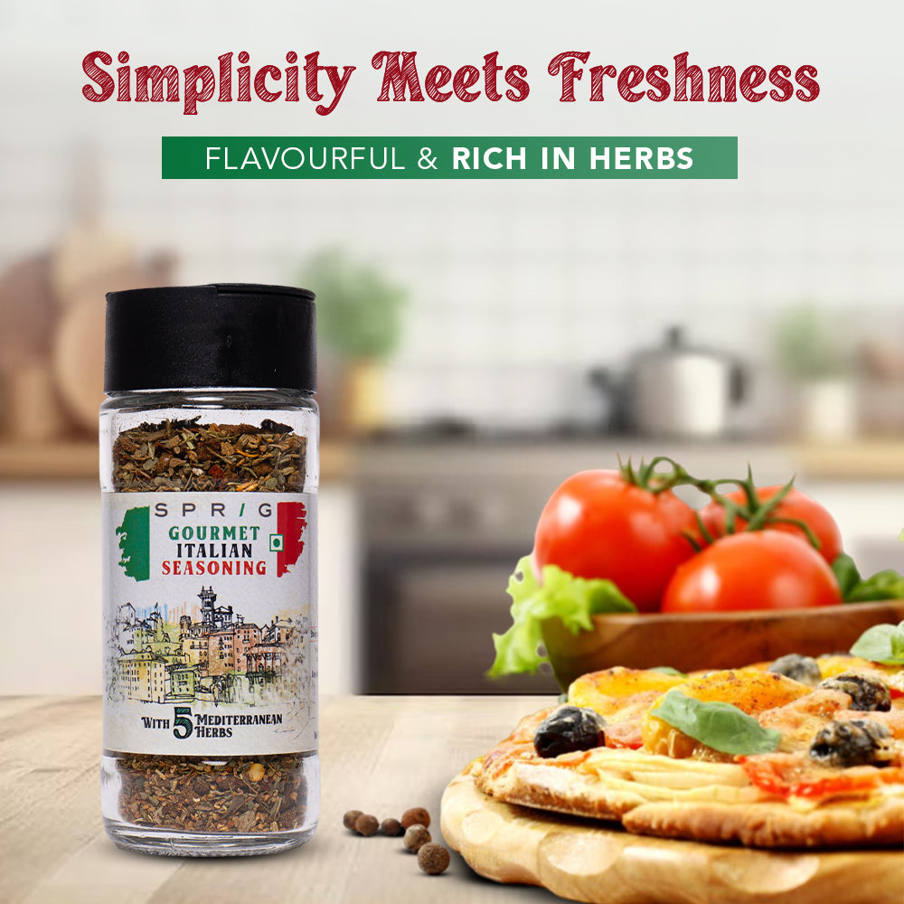 Gourmet Italian Seasoning with More Herbs & Less Salt, 40g