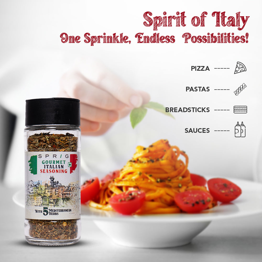 Gourmet Italian Seasoning with More Herbs & Less Salt, 40g