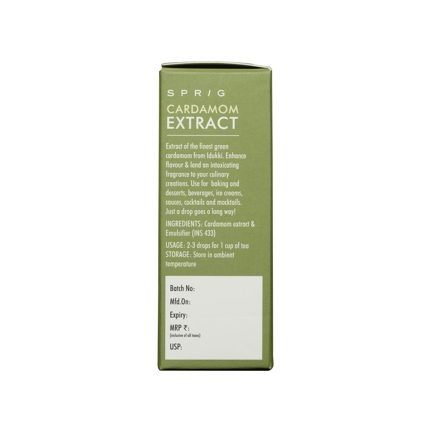 Natural Cardamom Extract