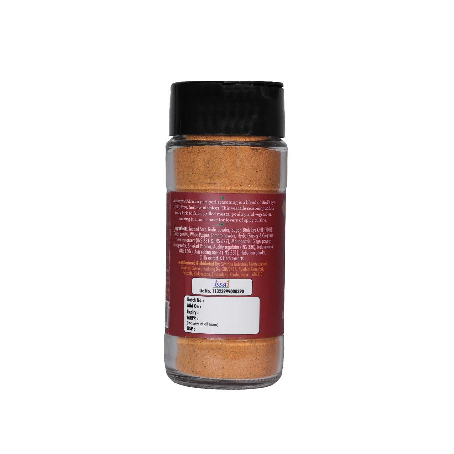 Authentic Peri Peri Seasoning, With Real Peri Peri Chili. 65g