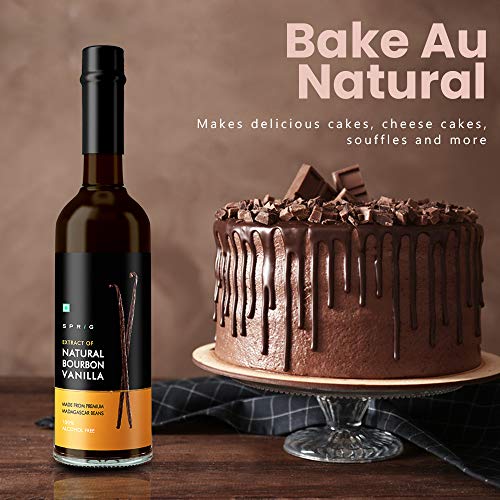 
                  
                    SPRIG Natural Bourbon Vanilla Extract, 20ml | Made With Madagascar Vanilla Beans | 100% Alcohol Free | Pure, Gluten Free, Non-GMO | For Baking & Cooking
                  
                