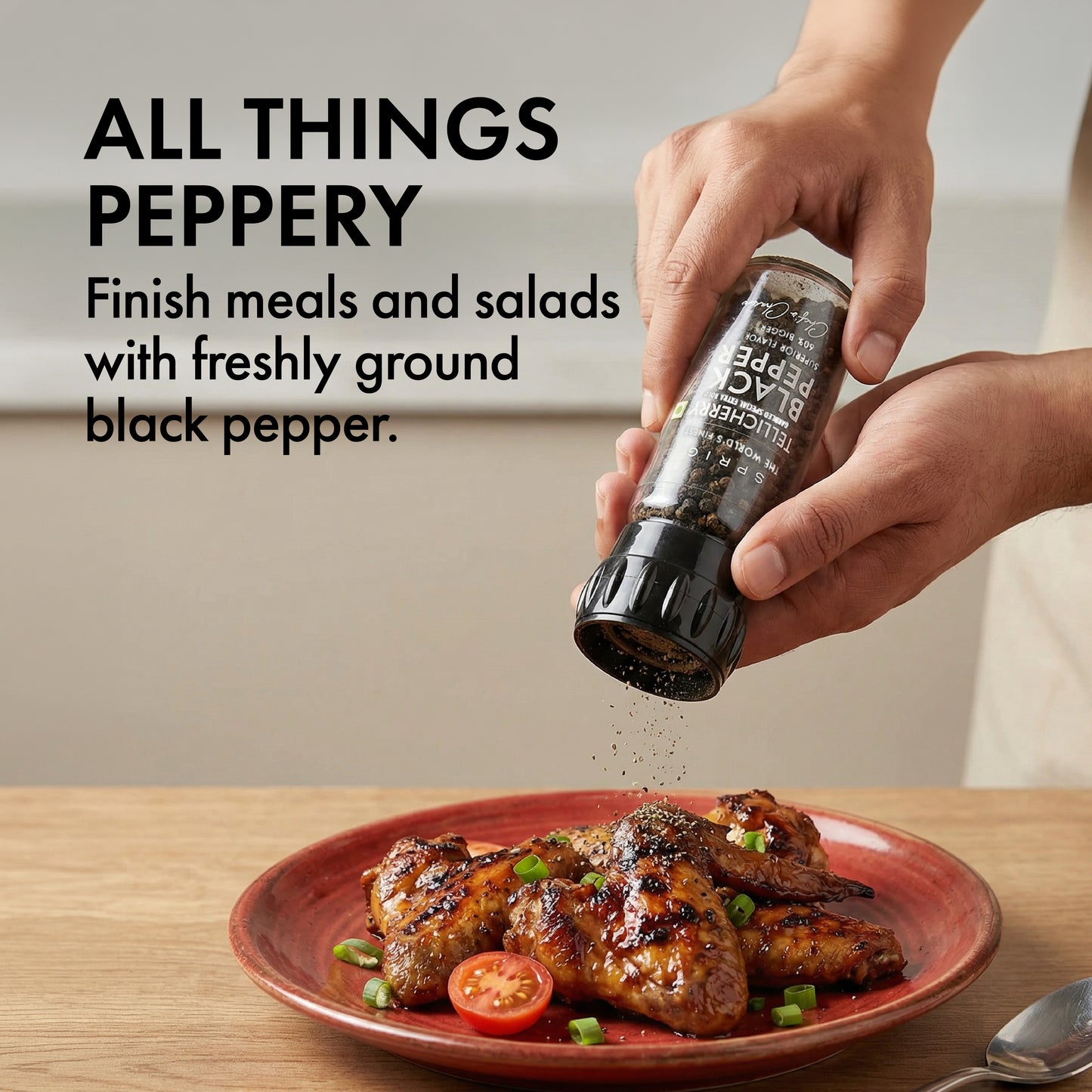 
                  
                    Whole Black Pepper -Tellicherry Garbled Special Extra Bold 50g
                  
                