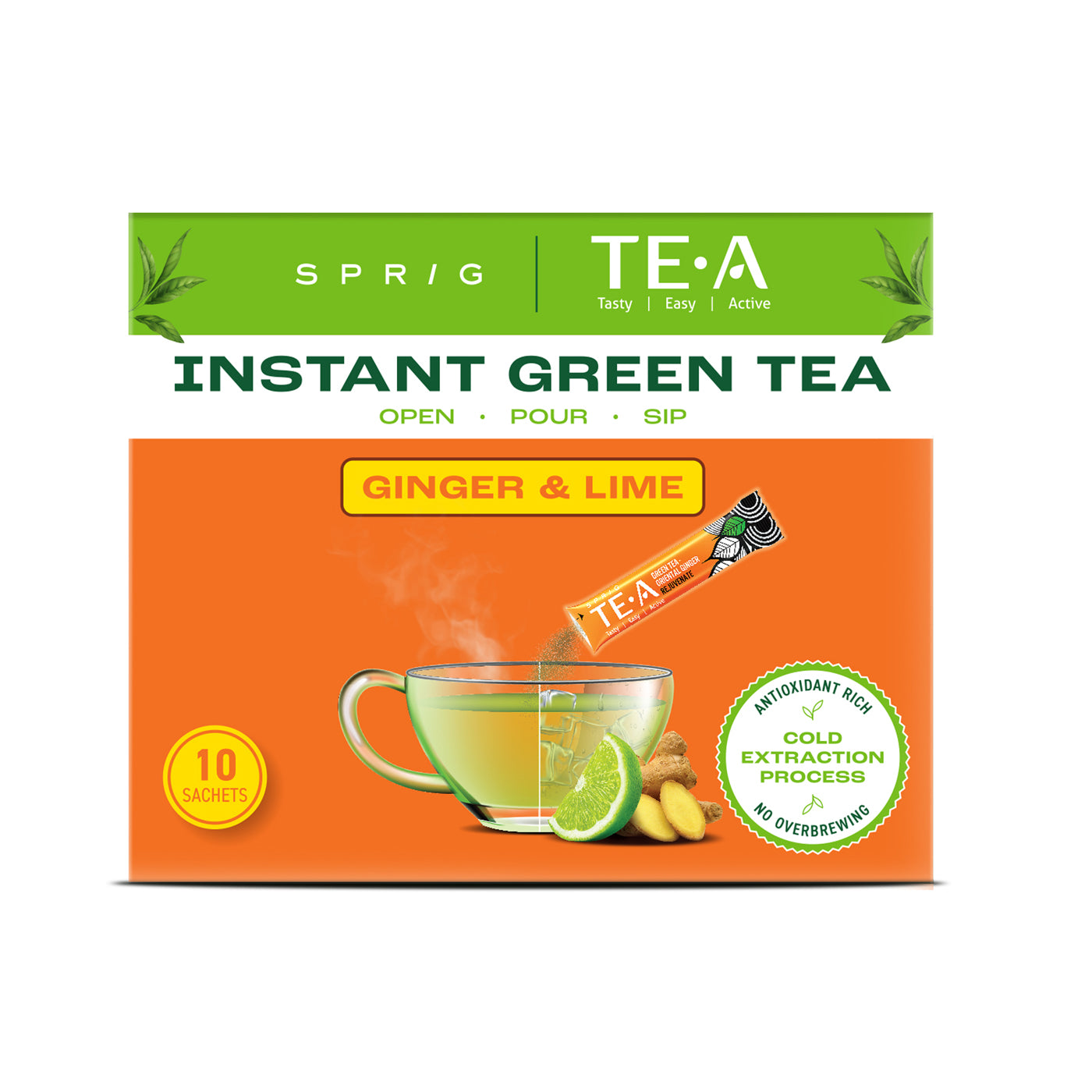 
                  
                    TE.A Instant Green Tea & Oriental Ginger with Lime
                  
                
