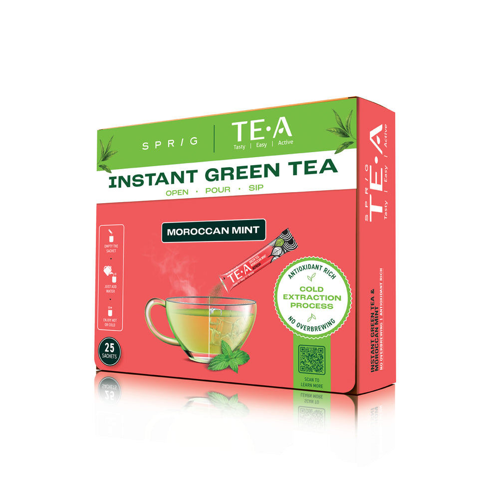 TE.A Instant Green Tea & Moroccan Mint