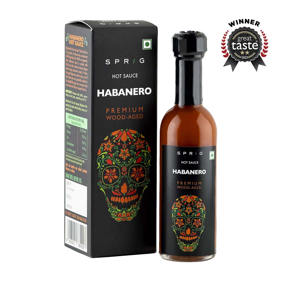 
                  
                    Habanero Premium Wood - Aged Hot Sauce
                  
                