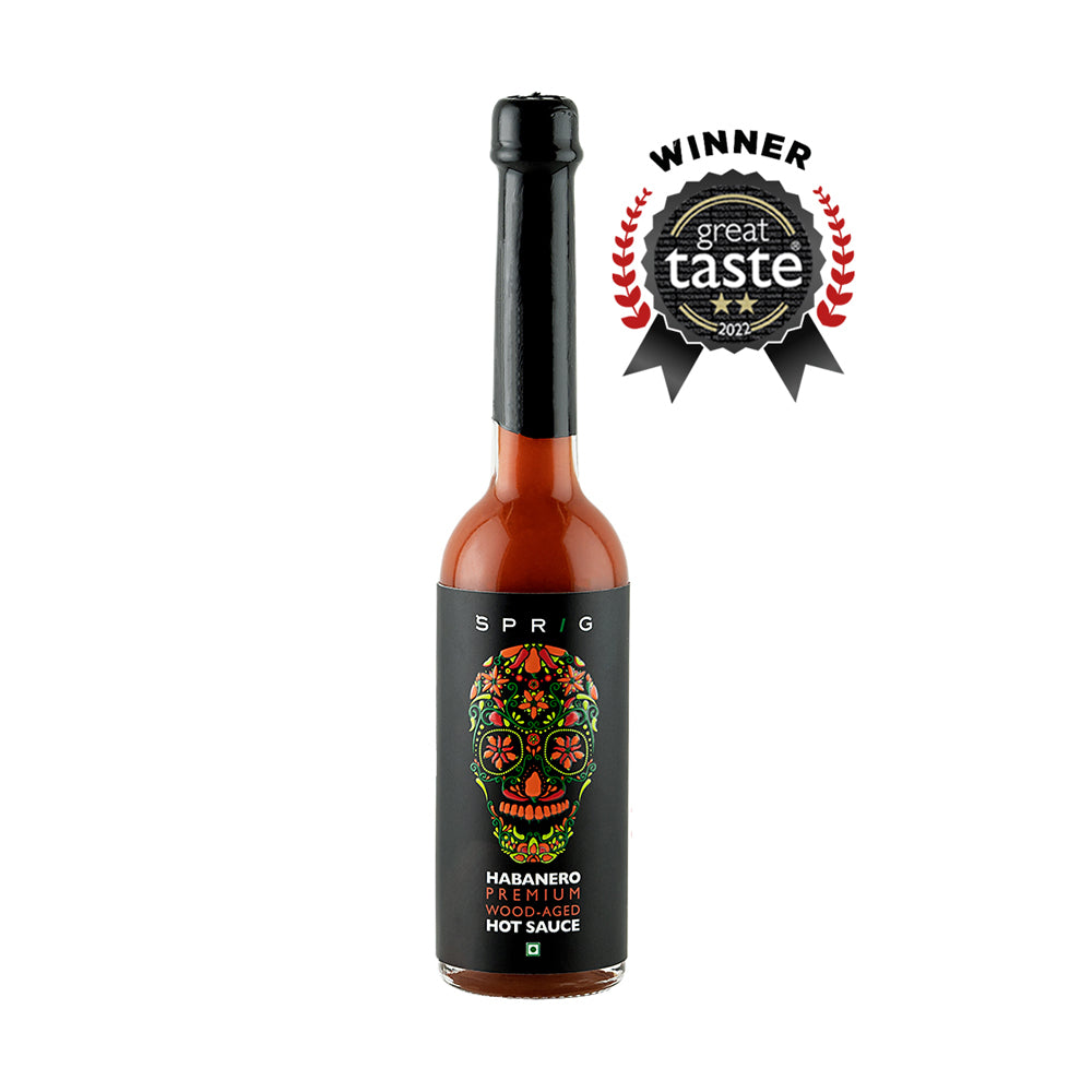 
                  
                    Habanero Premium Wood - Aged Hot Sauce
                  
                