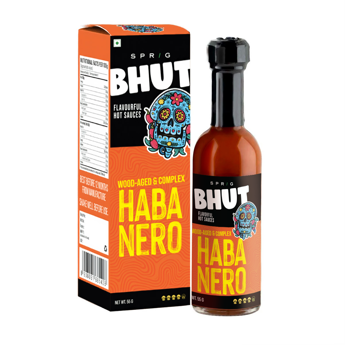 
                  
                    Habanero Premium Wood - Aged Hot Sauce
                  
                