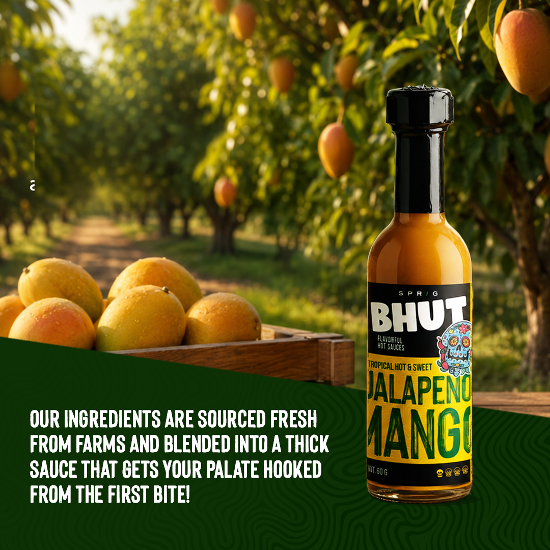 
                  
                    Mango Jalapeno Hot and Sweet Sauce, 60g
                  
                