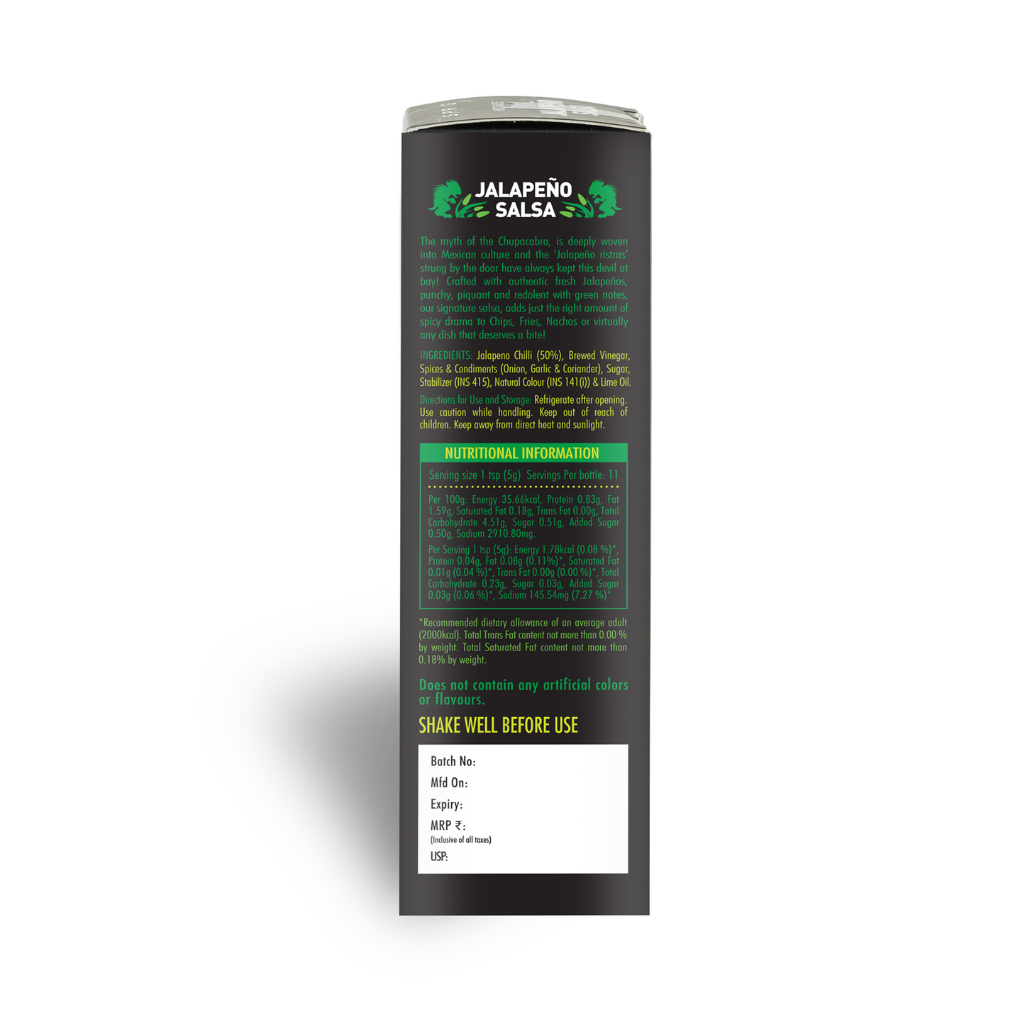 
                  
                    Jalapeno Salsa, 55g
                  
                