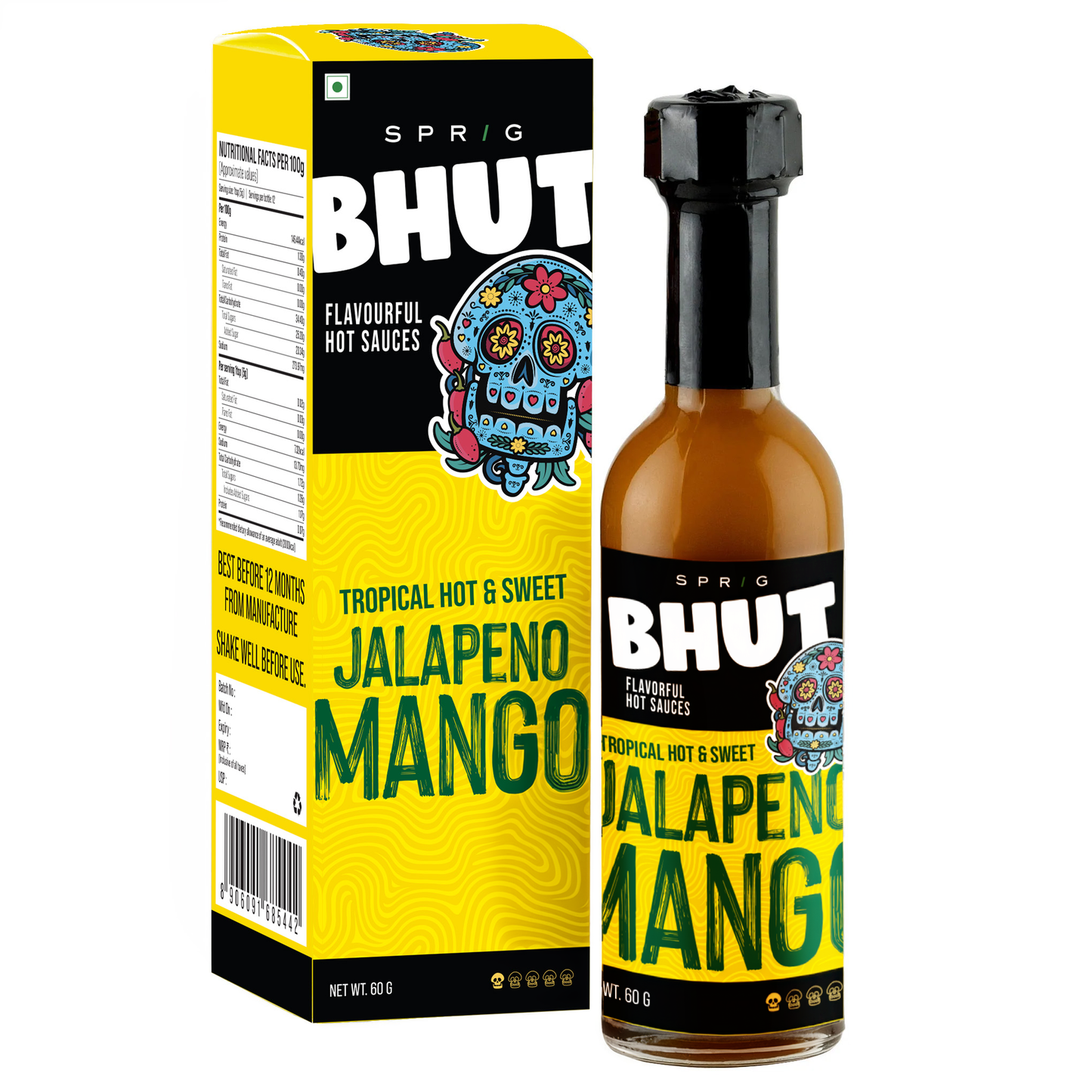 
                  
                    Mango Jalapeno Hot and Sweet Sauce, 110g
                  
                