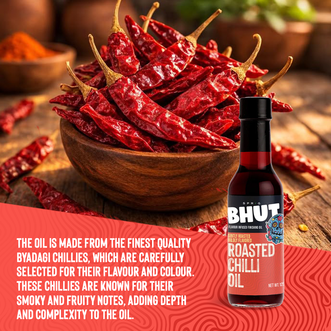 
                  
                    Roasted Chilli Oil, 125g
                  
                