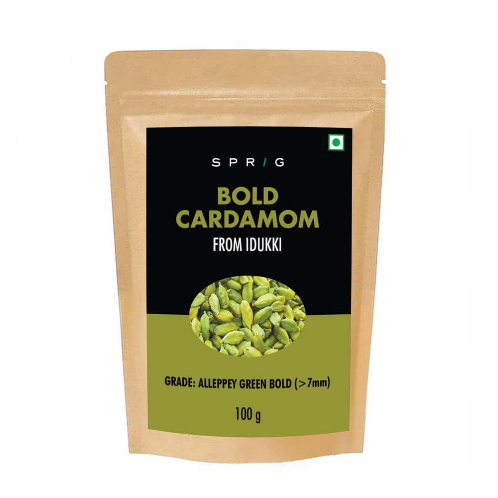 
                  
                    Idukki Cardamom Bold
                  
                