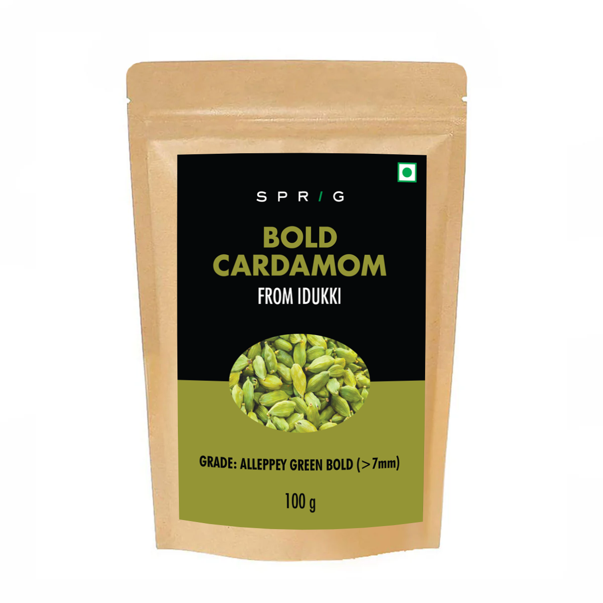 
                  
                    Idukki Cardamom Bold
                  
                