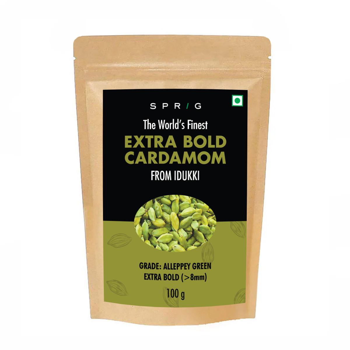 
                  
                    Idukki Cardamom Extra Bold
                  
                