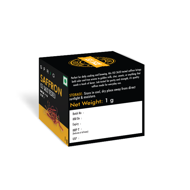 
                  
                    ISO 3632 Grade 2 Saffron | 1g
                  
                