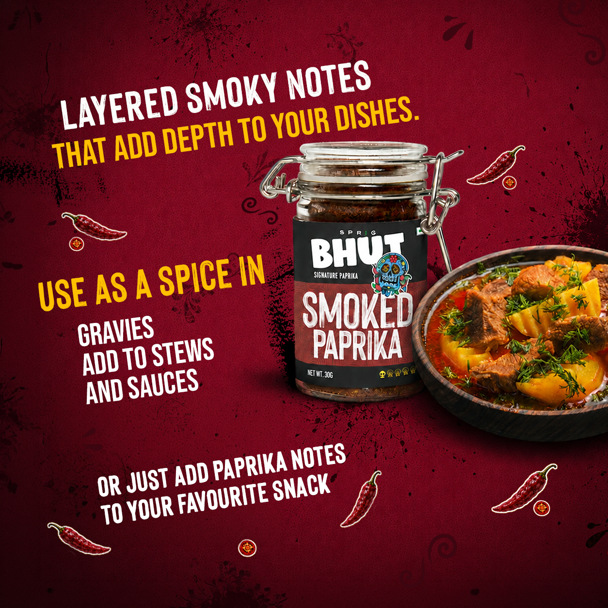
                  
                    Smoked Paprika - Jar
                  
                