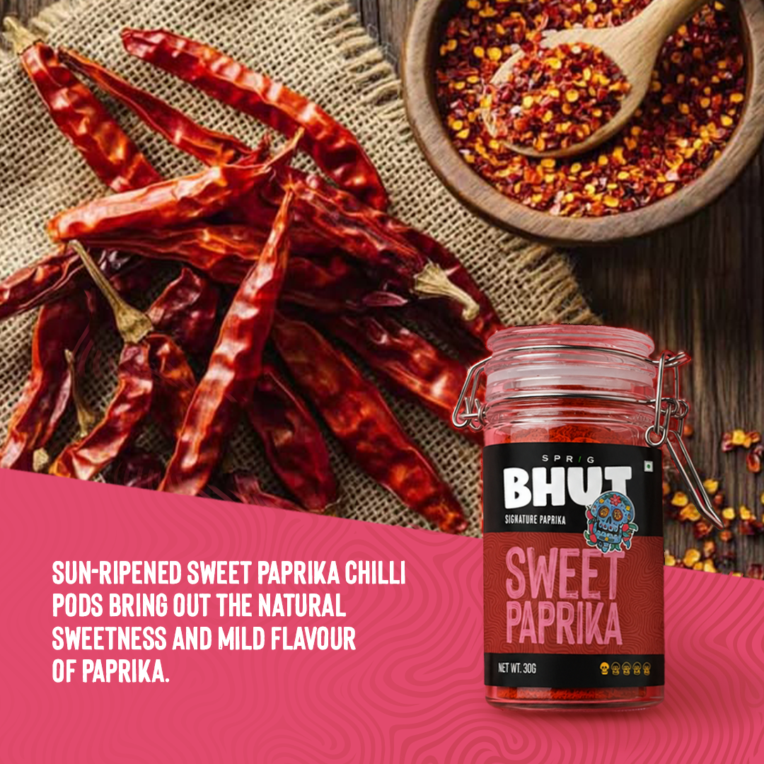 
                  
                    Sweet Paprika- Jar, 30g
                  
                