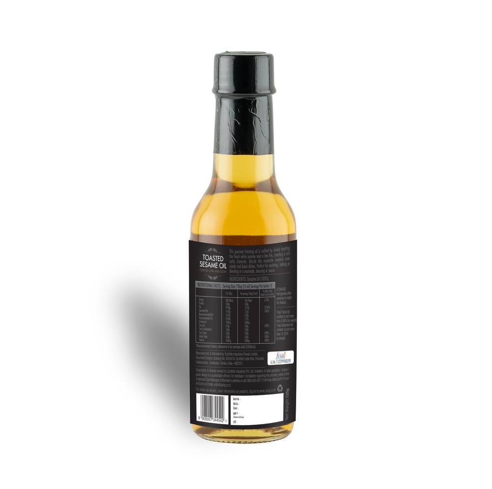 
                  
                    Toasted Sesame Oil, 125g
                  
                