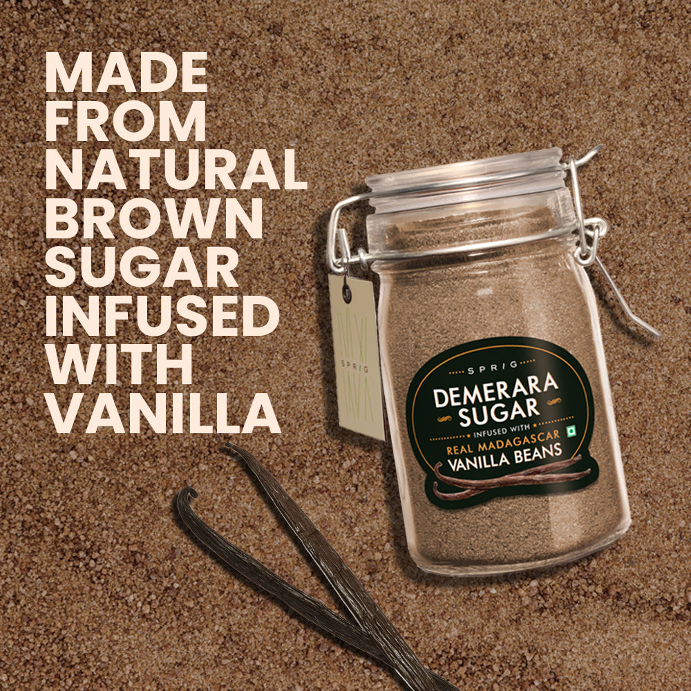 
                  
                    Demerara Sugar Infused with Real Madagascar Vanilla, 175 g
                  
                