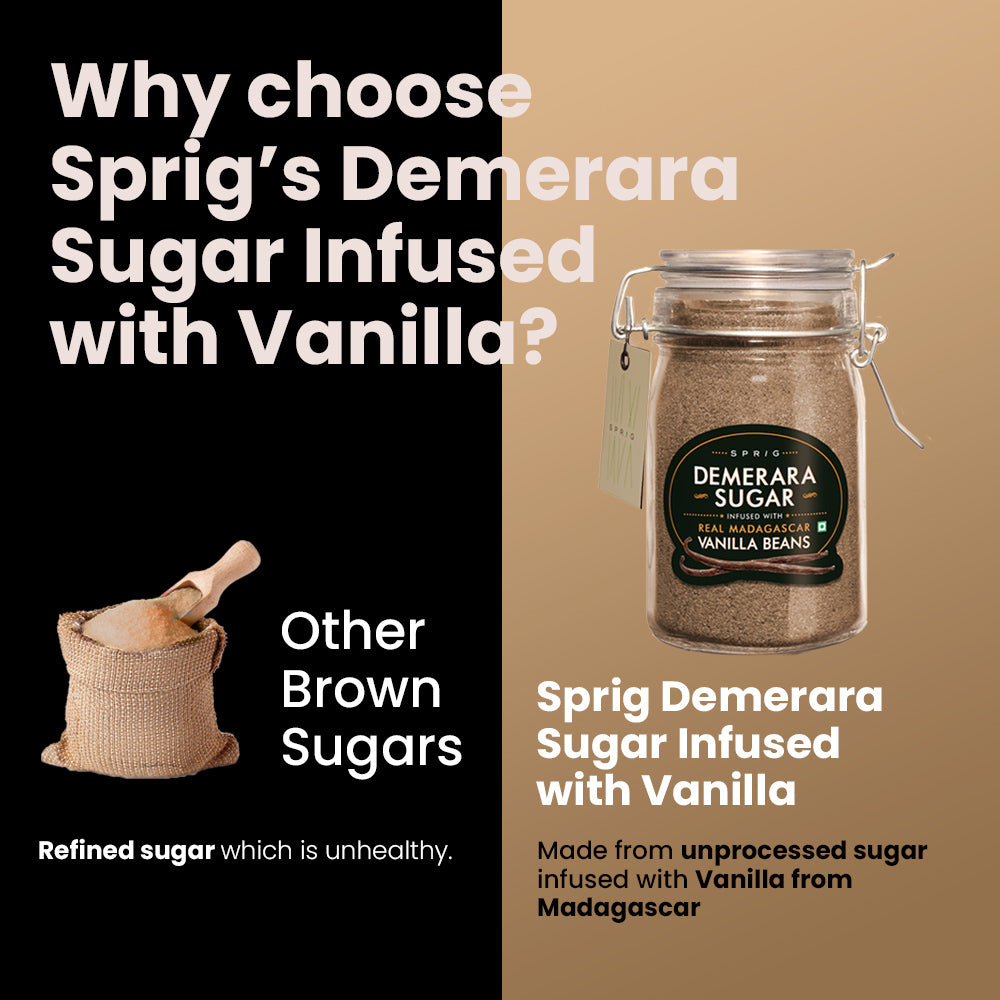 
                  
                    Demerara Sugar Infused with Real Madagascar Vanilla, 175 g
                  
                