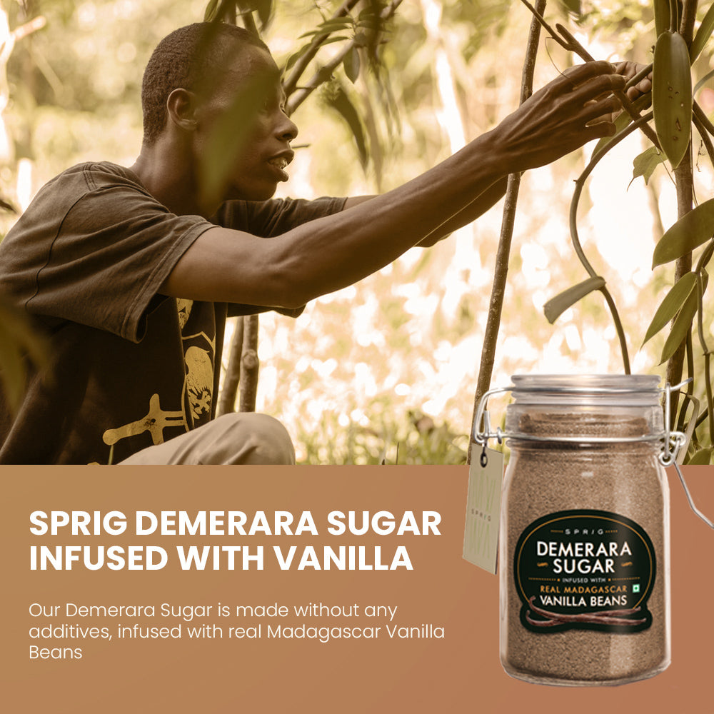 
                  
                    Demerara Sugar Infused with Real Madagascar Vanilla, 175 g
                  
                