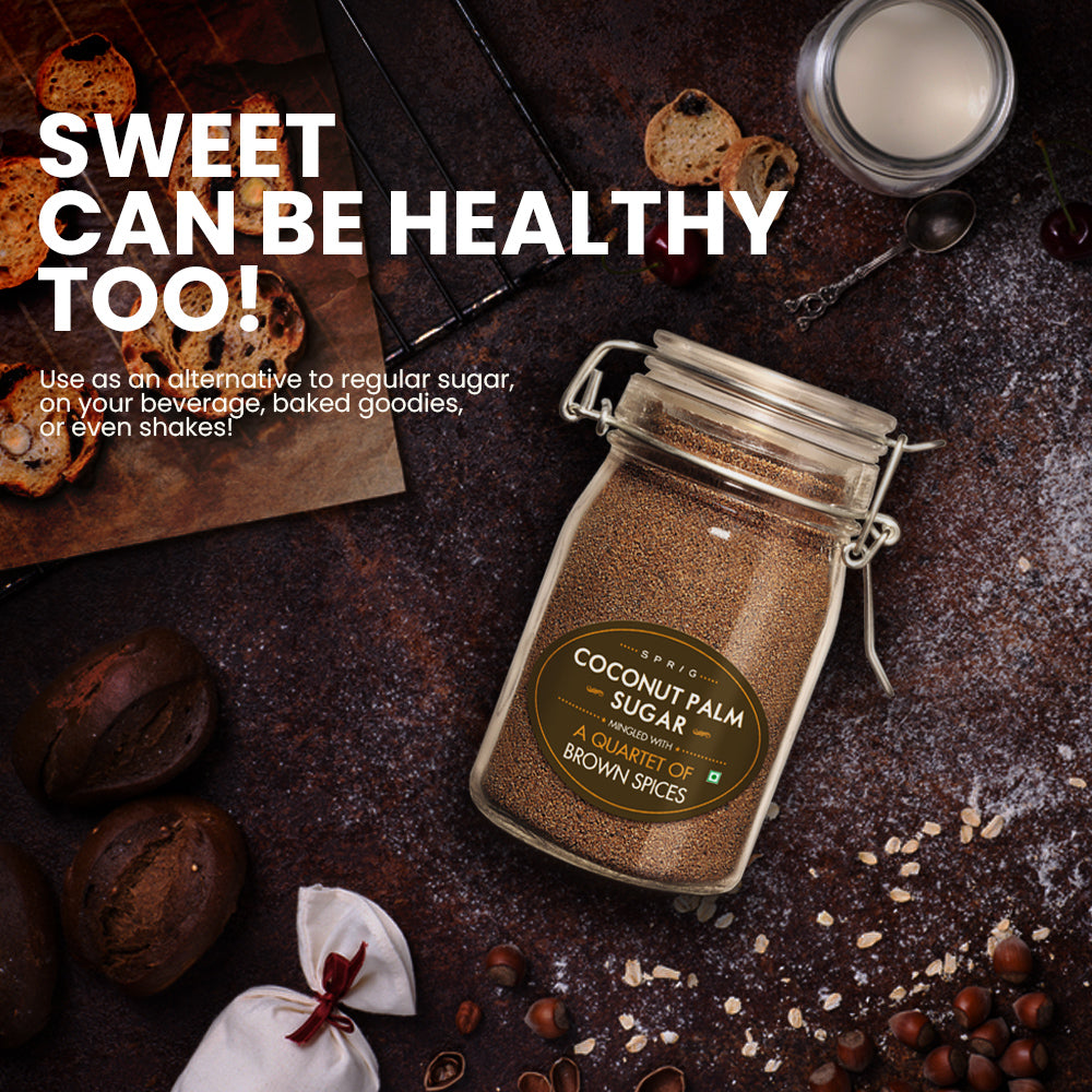 Coconut Sugar Mingled with a Quartet of Brown Spices
