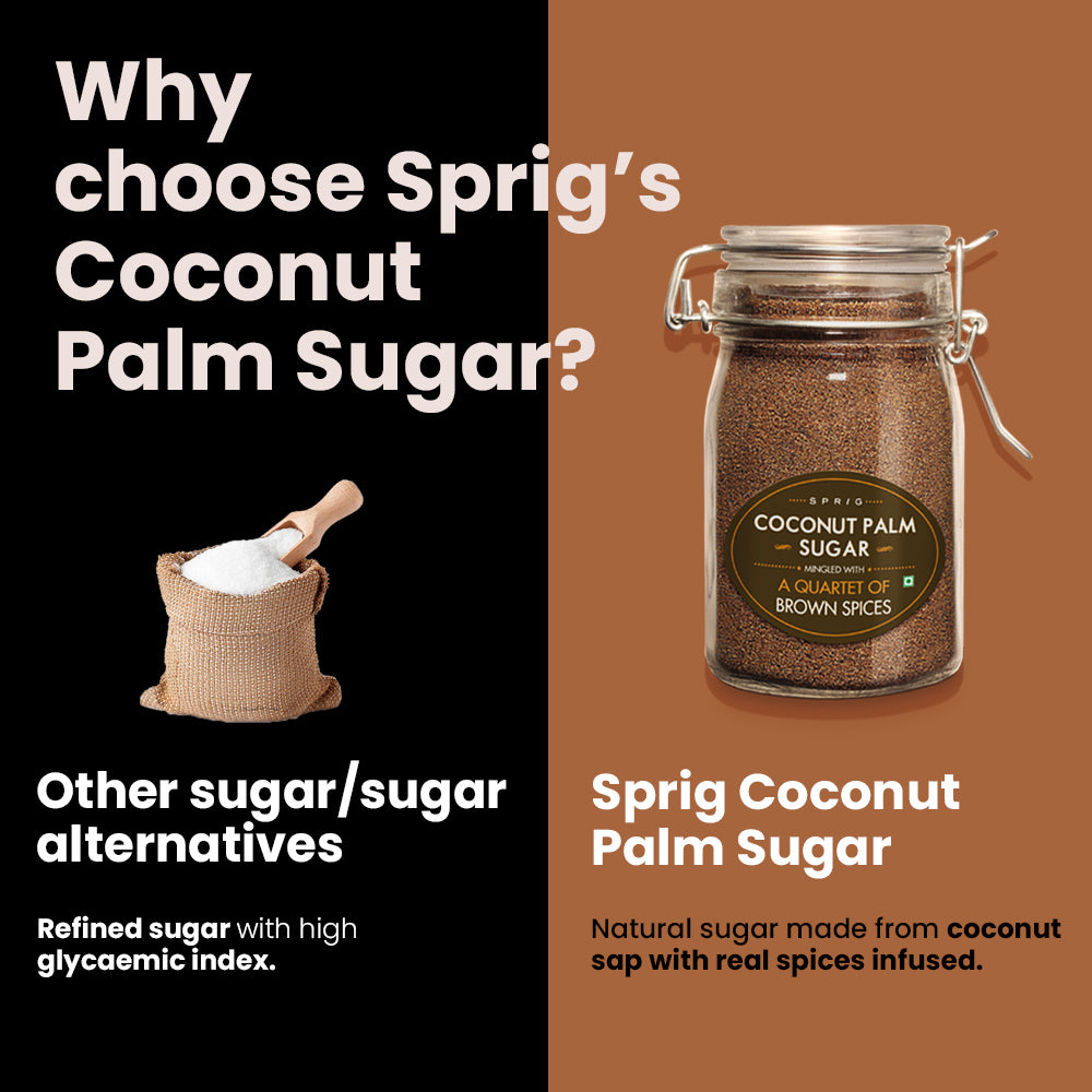 Coconut Sugar Mingled with a Quartet of Brown Spices