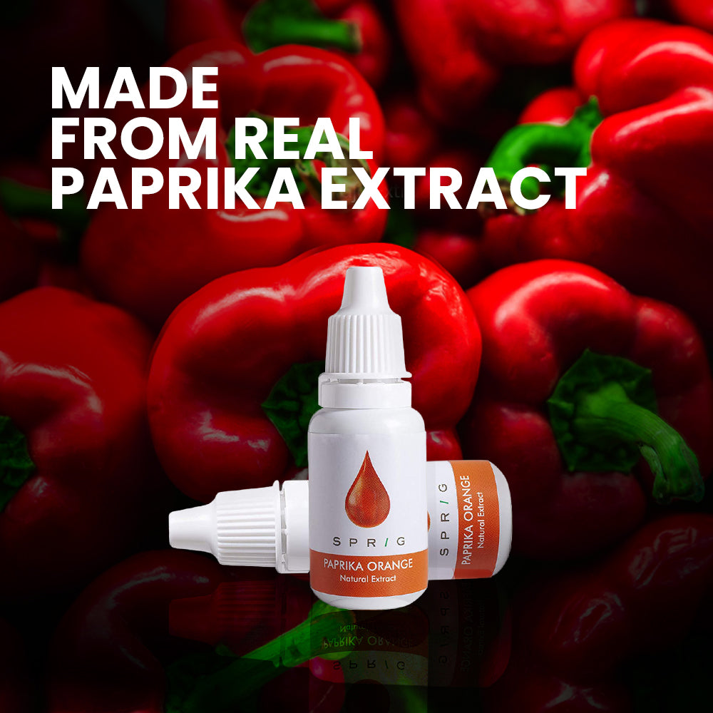 
                  
                    Natural Extracts for Colouring Food and Beverage - Paprika Orange, 15 ml
                  
                