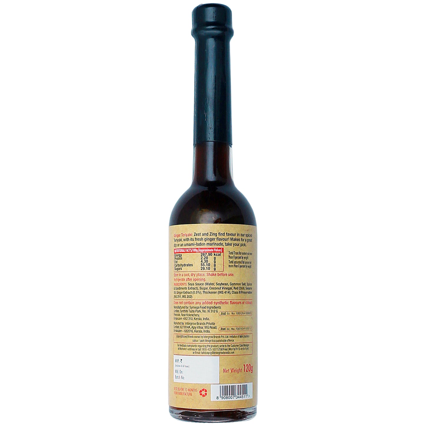 
                  
                    Ginger Teriyaki Stir Fry Sauce, 120g
                  
                