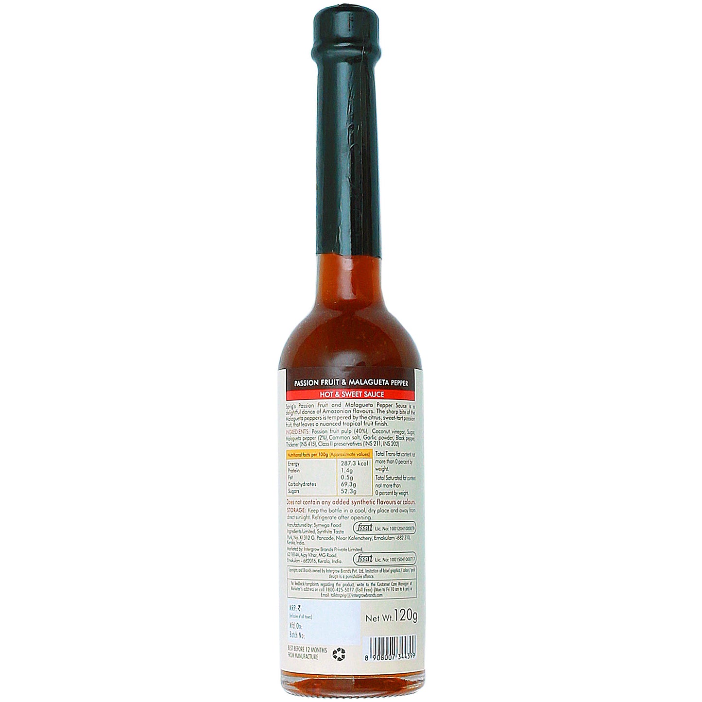 
                  
                    Passion Fruit Malagueta Pepper Hot and Sweet Sauce, 120 g
                  
                