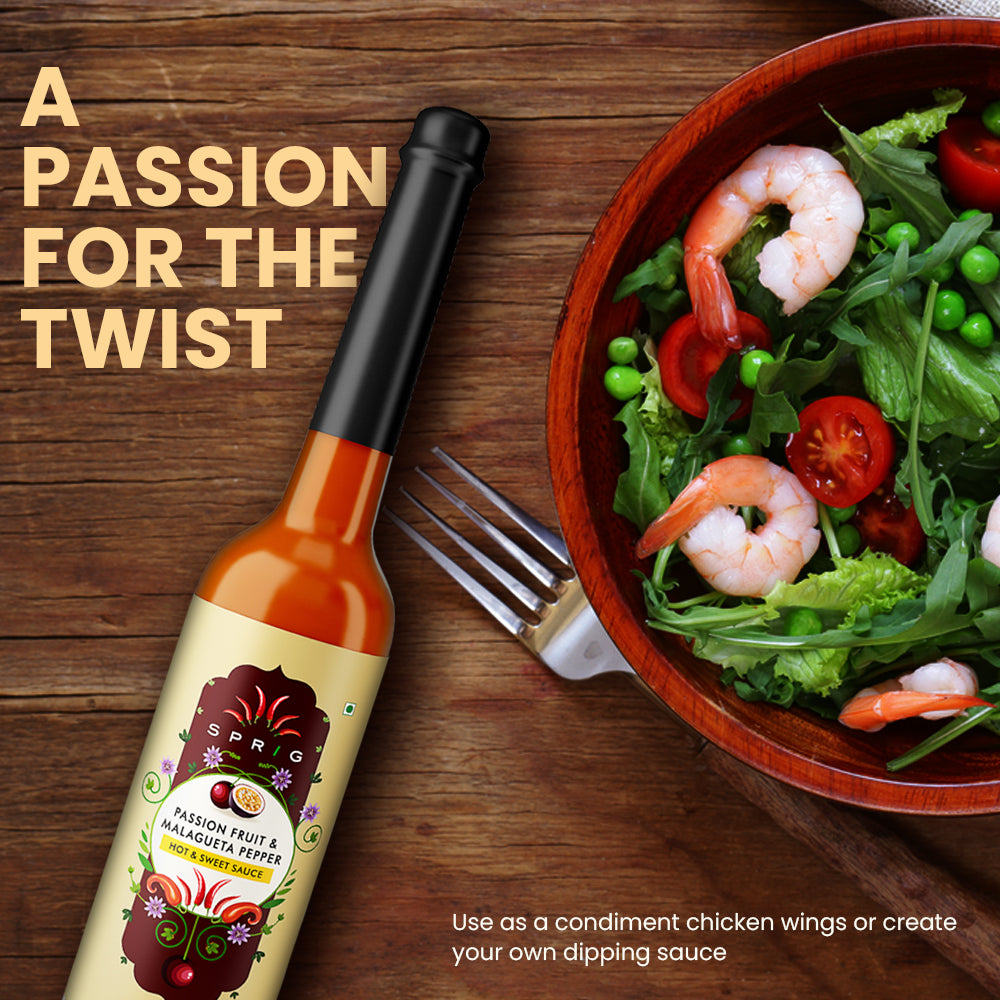 
                  
                    Passion Fruit Malagueta Pepper Hot and Sweet Sauce, 120 g
                  
                