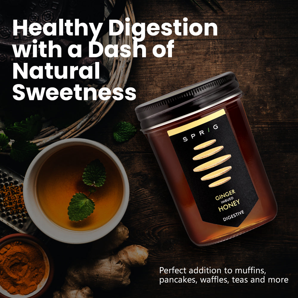 
                  
                    Ginger Imbued Honey, 325g
                  
                