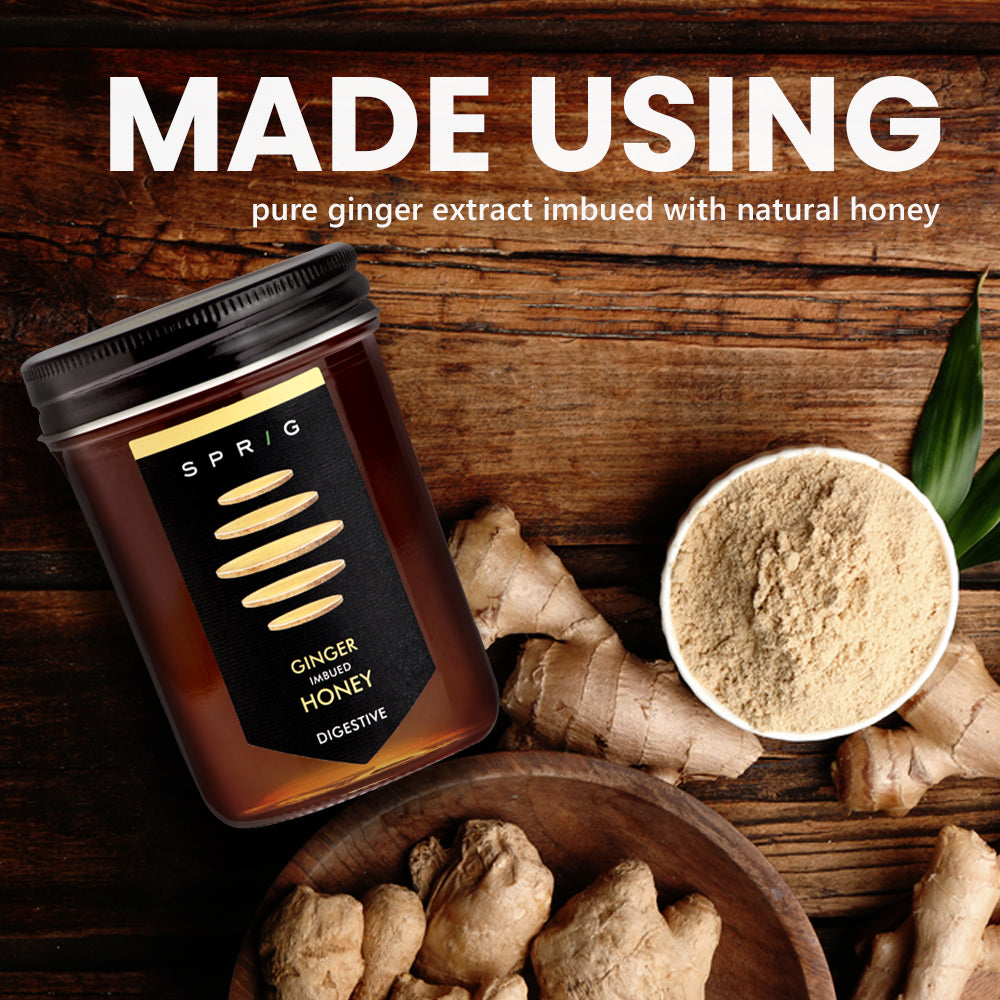 
                  
                    Ginger Imbued Honey, 325g
                  
                