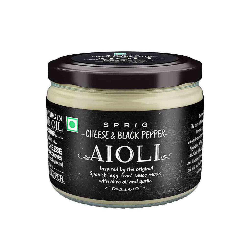 Cheese and Black Pepper Aioli, 260g