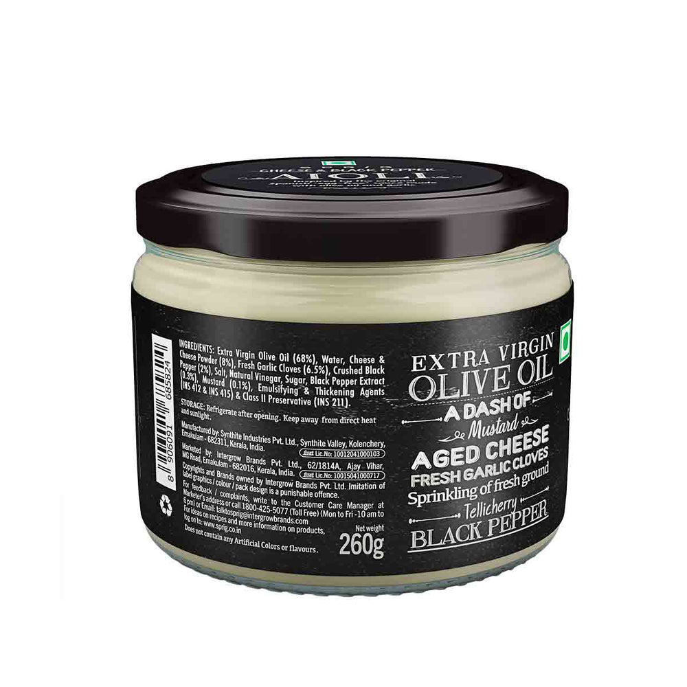 
                  
                    Cheese and Black Pepper Aioli, 260g
                  
                