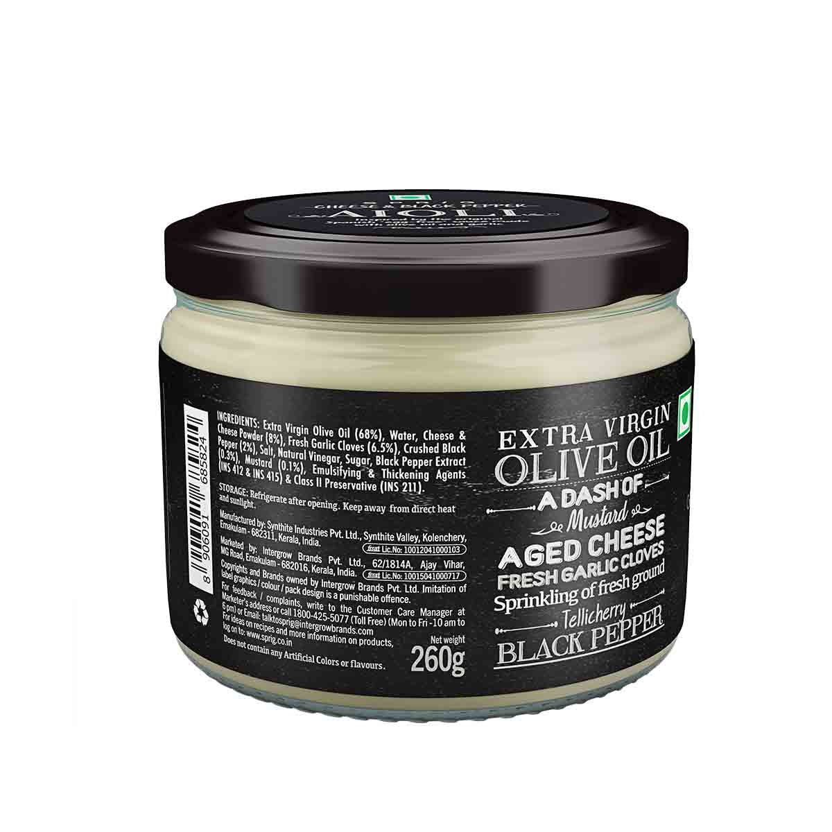 
                  
                    Cheese and Black Pepper Aioli, 260g
                  
                