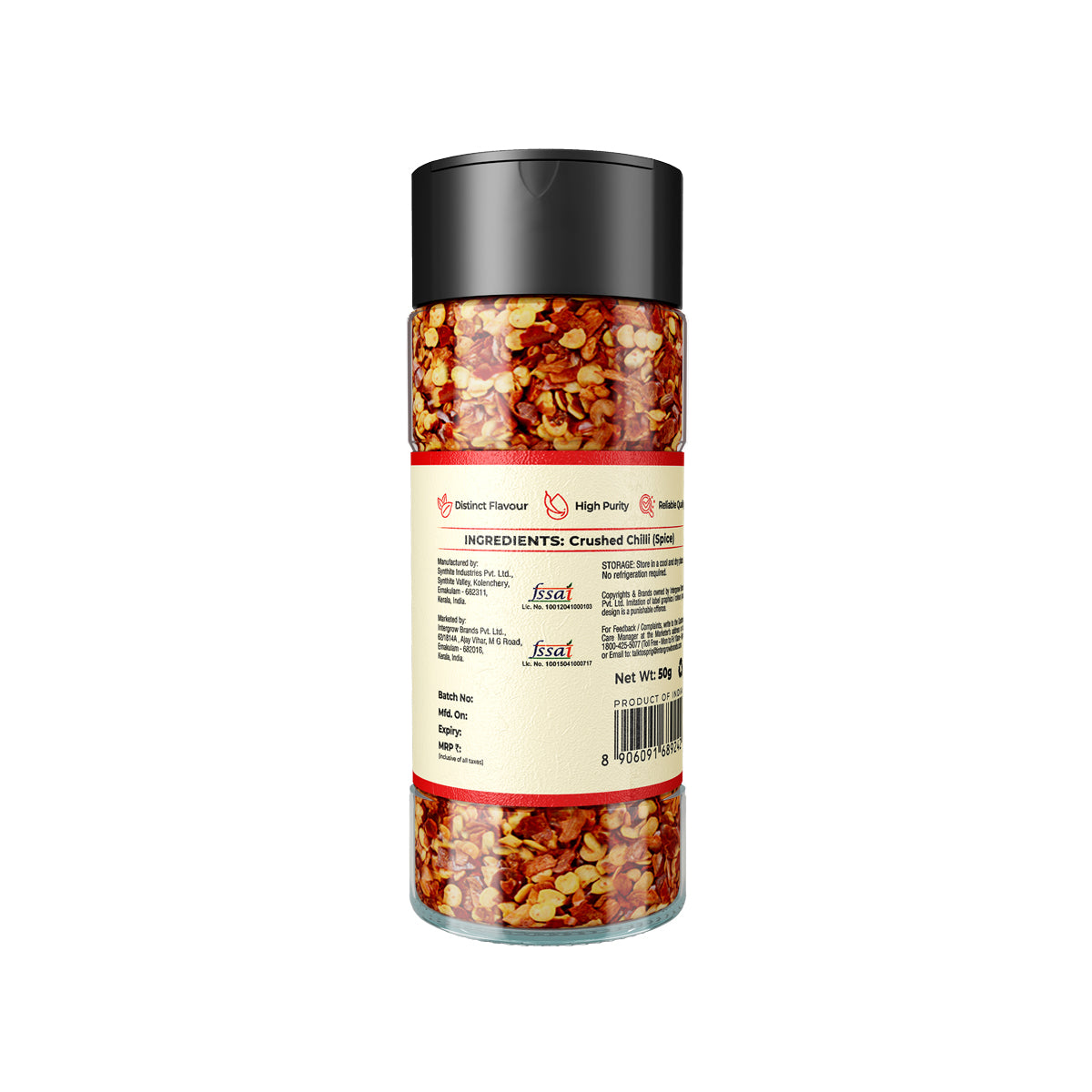 
                  
                    Chilli Flakes, 50g
                  
                