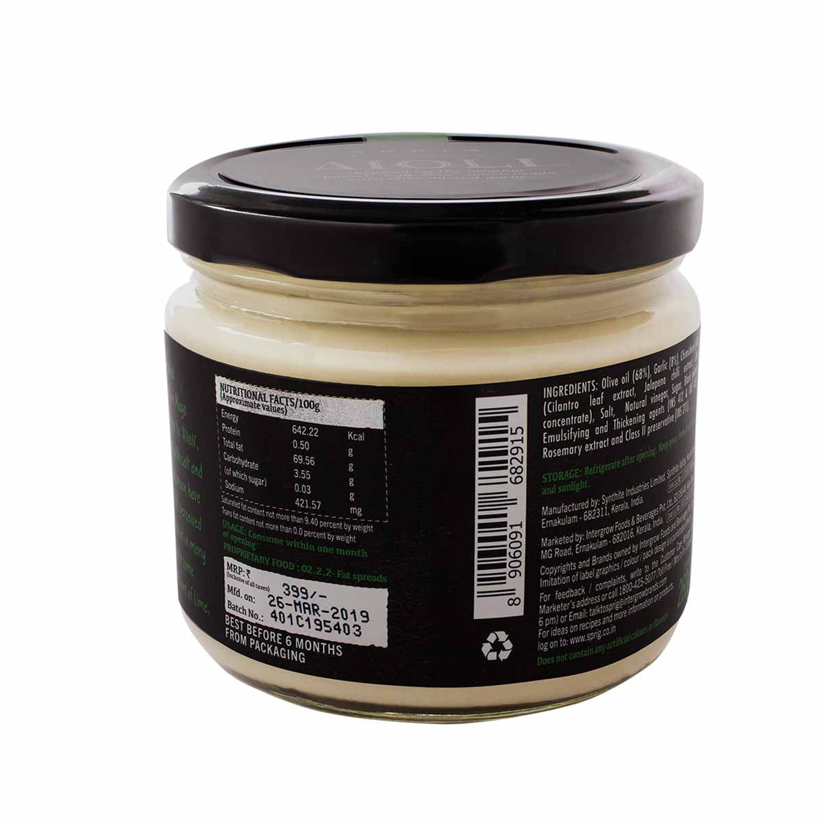 
                  
                    Chimichurri Aioli, 260g
                  
                