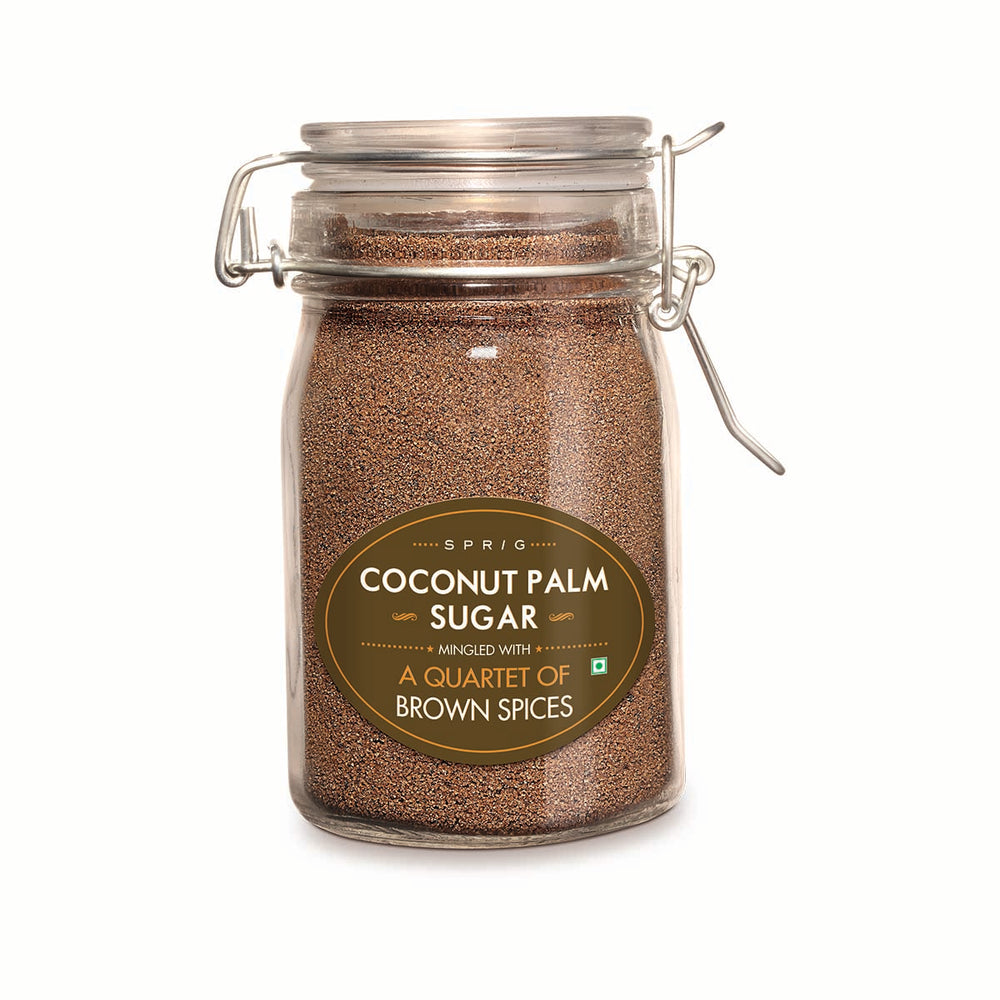 
                  
                    Coconut Sugar Mingled with a Quartet of Brown Spices
                  
                