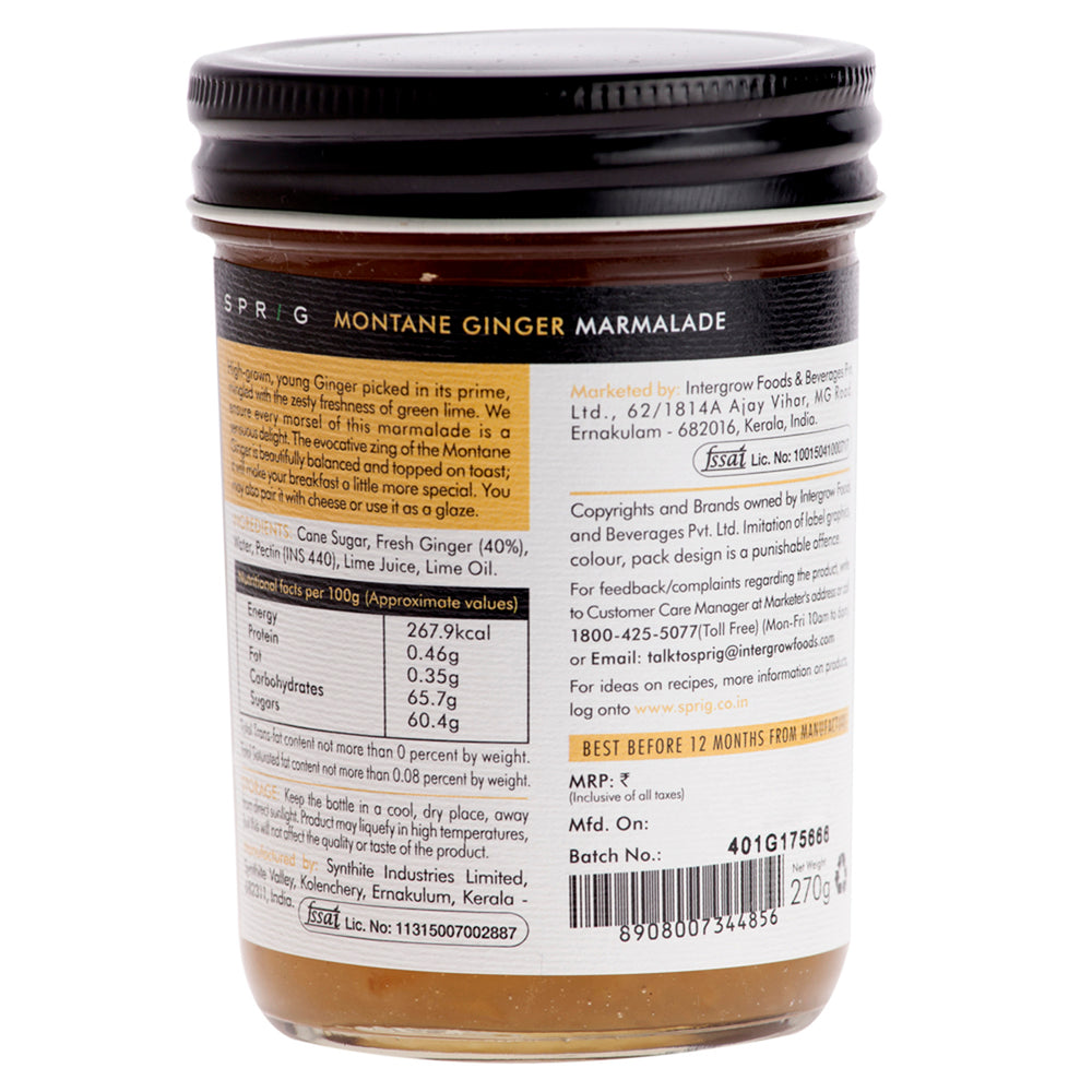 
                  
                    Ginger Marmalade, 270g
                  
                