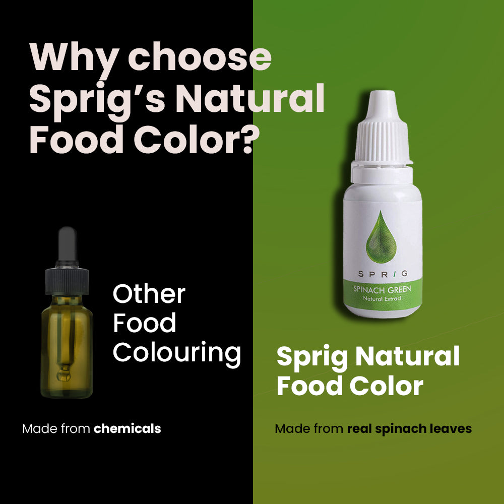 
                  
                    Natural Extracts for Colouring Food and Beverage - Spinach Green, 15 ml
                  
                