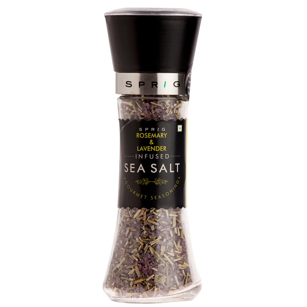 Rosemary and Lavender Infused Sea Salt Gourmet Seasoning