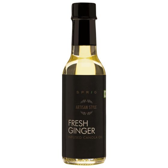 Fresh Ginger Infused Canola Oil, 125gm