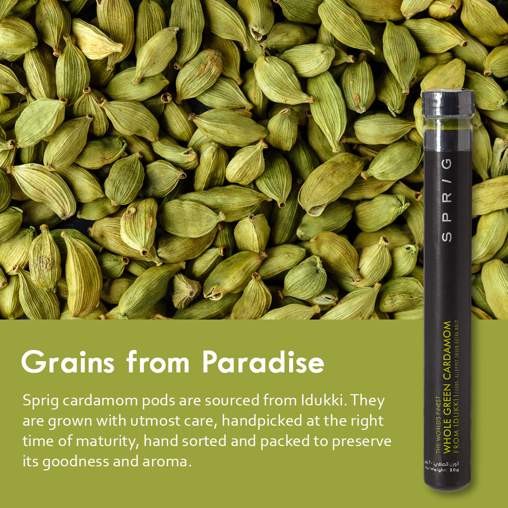 
                  
                    Whole Green Cardamom from Idukki, 20g
                  
                